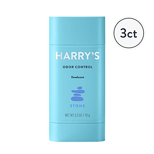Harry's Men's Stone Scent Aluminum-Free Deodorant, 2.5 Oz Each, 3-Pack Bundle - Image 2