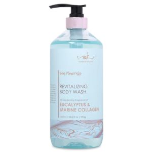 Dead Sea Minerals Revitalizing Body Wash with Eucalyptus & Collagen
