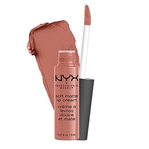 NYX Soft Matte Lip Cream - San Francisco, Peachy Brown Nude Liquid Lipstick