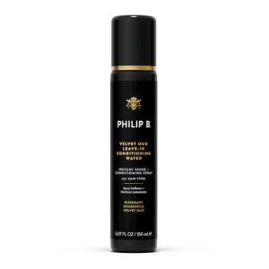 Philip B. Velvet Oud Leave-in Conditioning Water, 5.07 Fl Oz - Shine & Moisture Spray