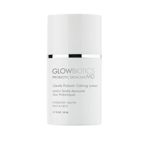 Glowbiotics Probiotic Calming Lightweight Non-Greasy Moisturizer with Hyaluronic Acid Vitamin E 8oz