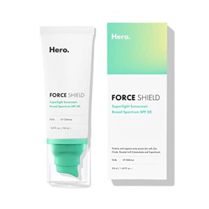 Hero Cosmetics Force Shield SPF 30 Fragrance-Free Sunscreen for Acne-Prone Skin 50 ml
