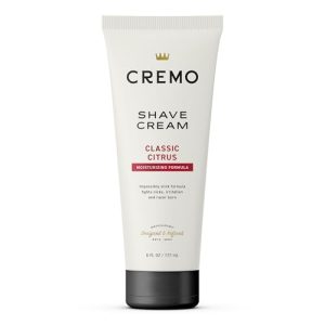 Cremo Ultra-Slick Barber Grade Shave Cream for Men, 6 Fl Oz, Fights Nicks & Razor Burn