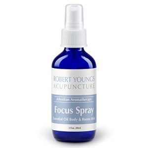 Focus & Energy Essential Oil Spray for Alertness & Memory