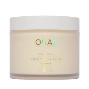OUAI St. Barts Body Cream - Hydrating Whipped Formula with Cupuaçu, Coconut Oil & Squalane - 7.5 Oz