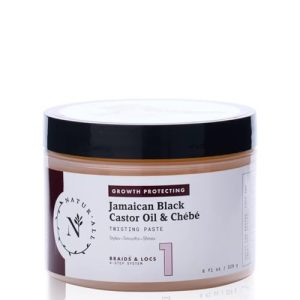 NaturAll Jamaican Black Castor Oil Chebe Loc & Braid Gel Sulfate-Free 8 OZ