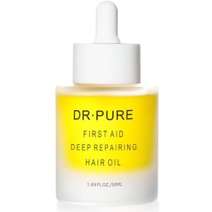 50ml Heat Protectant Hair Oil for Frizz, Nourishing & Sulfate-Free for All Types