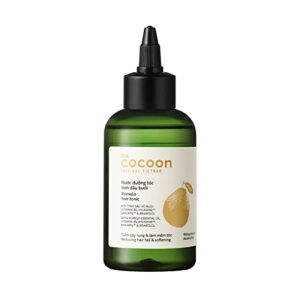 Cocoon Vegan Pomelo Grapefruit Hair Tonic for Thinning, Damaged Hair - 4.73 fl oz