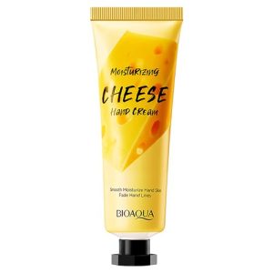 BIOAQUA 50g Cheese Hand Cream Softens Dry Rough Hands For Smooth Skin