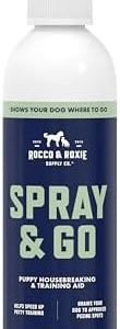 Rocco & Roxie Go Here Spray for Dogs - Potty Training Aid, Indoor/Outdoor