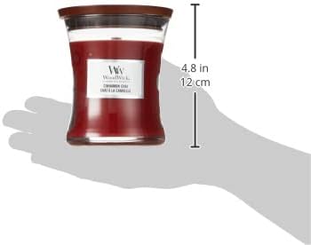 WoodWick Cinnamon Chai Medium Candle, Soy Blend with Pluswick Wood Wick - Image 6