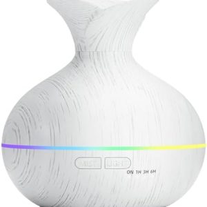 300ml Portable Ultrasonic Essential Oil Diffuser with 15 Color Options