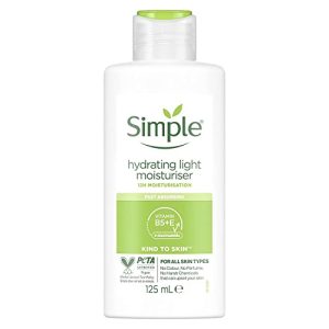 Simple Hydrating Light Moisturizer, 4.2 fl oz - Lightweight & Refreshing