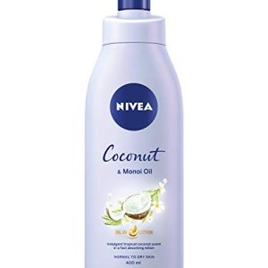 NIVEA Coconut & Monoi Oil Lotion 400ml - 48H Moisturizing Body Cream