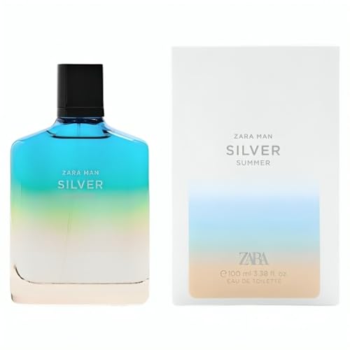 Zara Man Silver Summer EDT Cologne for Men 100 ML (3.38 FL OZ)