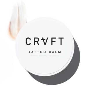 CRVFT Tattoo Balm 1oz - Travel Size Aftercare for New & Old Tattoos