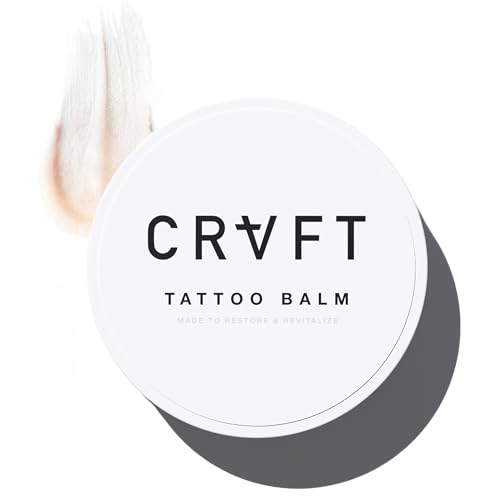 CRVFT Tattoo Balm 1oz - Travel Size Aftercare for New & Old Tattoos