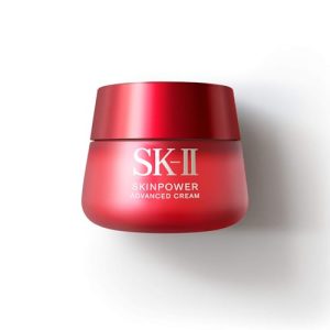 SK-II SKINPOWER Advanced Face Cream - Velvety Moisturizer for Fine Lines (2.7 oz)