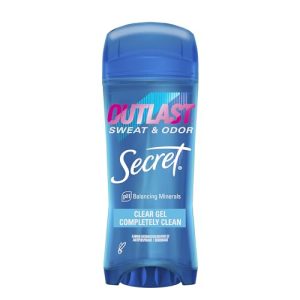 Secret Outlast Women's Clear Gel Antiperspirant Deodorant 3.4 oz Clean Scent