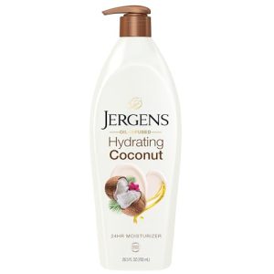 Jergens Coconut Dry Skin Body Moisturizer 26.5 Oz Dermatologist Tested