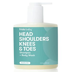 Frida Baby Gentle Tear-Free Shampoo and Body Wash for Sensitive Skin 16 oz