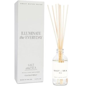 Salt & Sea Reed Diffuser Set ? Sea Salt Citrus & Musk