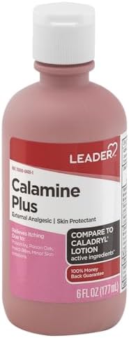 Leader Calamine Anti-Itch Lotion, 6 oz - Fast Relief for Poison Ivy & Insect Bites - Image 5
