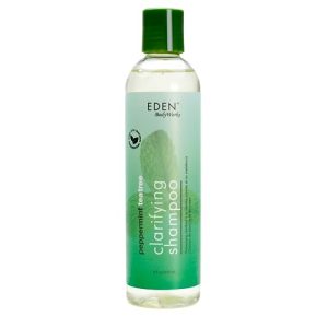 EDEN BodyWorks Peppermint Tea Tree Clarifying Shampoo for Oily, Dry, Curly Hair - 8 oz