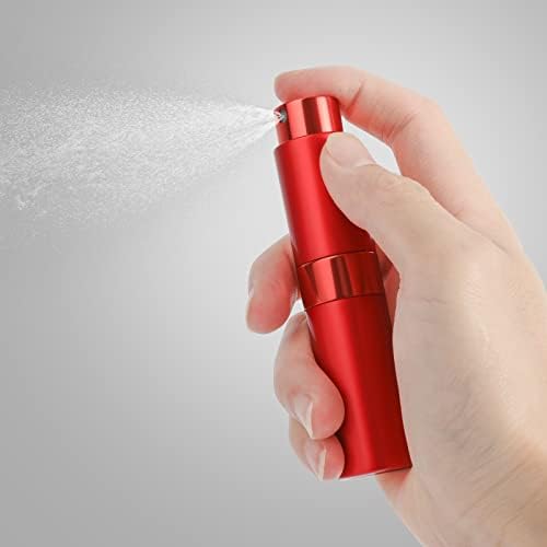 Saiveina 8ml Refillable Perfume Atomizer Travel Bottles Set of 4 Portable Easy Application - Image 4