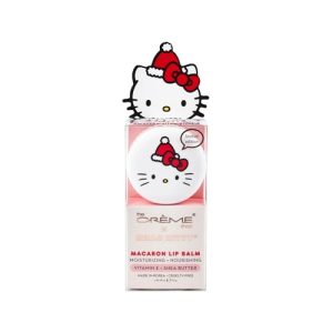 Hello Kitty Macaron Lip Balm 0.15 oz Shea Butter Vitamin E Tinted