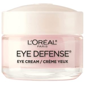 L'Oreal Paris Eye Defense Cream with Caffeine & Hyaluronic Acid, 0.5 oz