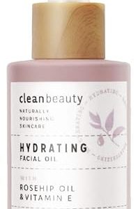 Hydrating Rose Petal Facial Oil with Rosehip & Vitamin E