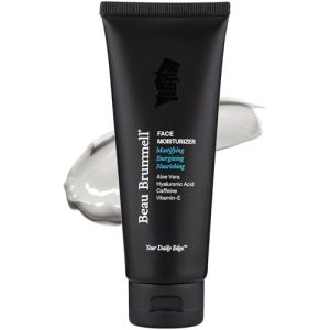Beau Brummell Men?s Matte Face Moisturizer, 4 OZ, USA-made
