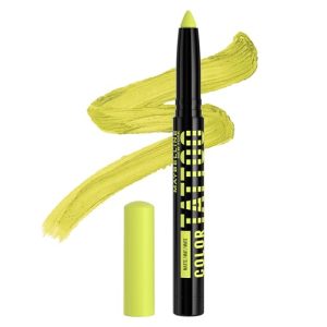 MAYBELLINE Color Tattoo Eye Shadow Stick, Lime Green Matte, 24HR Wear