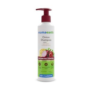 MAMAEARTH Onion Shampoo for Hair Growth, 250ml