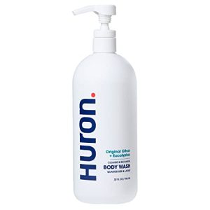 Huron Men's Body Wash - Crisp Citrus, Eucalyptus & Mint, 32 fl oz