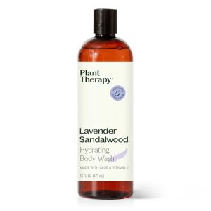 Lavender Sandalwood Body Wash 16 oz, Sulfate Free, All Skin Types