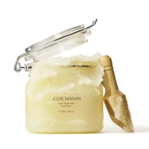 Josie Maran Sugar Body Scrub - Exfoliating Argan Oil & Coconut Oil, Sweet Clementine 10 oz