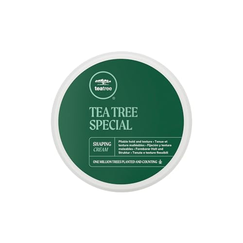 Tea Tree Hair Shaping Cream, Long-Lasting Hold, Matte Finish, All Hair Types