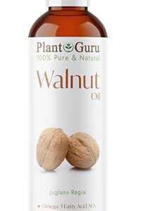 4 oz Cold Pressed Pure Walnut Oil for Skin Hair and Crafts