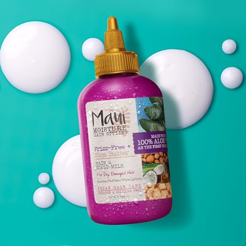Maui Shea Butter Hair & Scalp Milk Treatment, 5 oz - Image 5