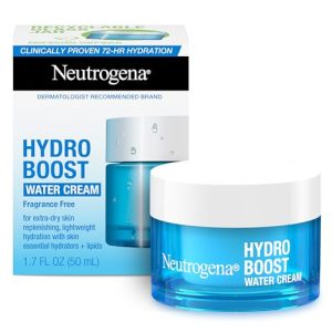 Neutrogena Hydro Boost Moisturizer and Gel Cleanser Skincare Set, 1.7oz Bottle and 0.5oz Tube