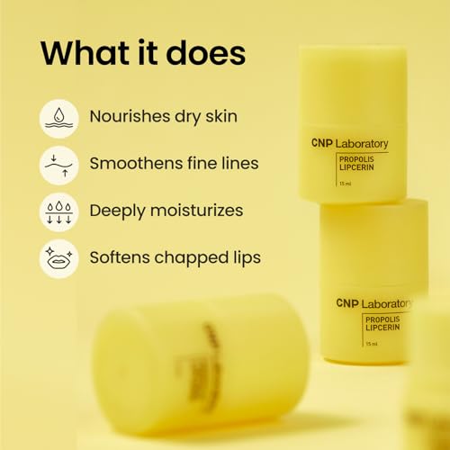 CNP Honey Lip Butter 15ml - Propolis, Hydrating Manuka Balm & Mask, 12hrs Moisture - Image 2