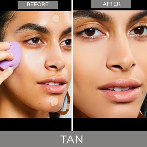 Hey Honey CC Cream SPF 46 Tan Moisturizing Color Corrector for Rosacea Redness - Image 2