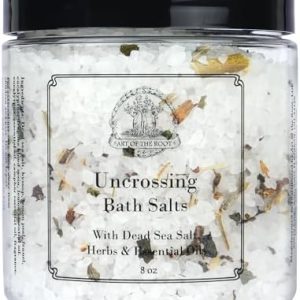 8oz Uncrossing Bath Salts for Spiritual Cleansing & Banishing Rituals