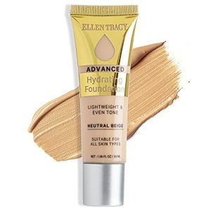 Ellen Tracy Hydrating Foundation, Lightweight, All Skin Types, 1.06 oz