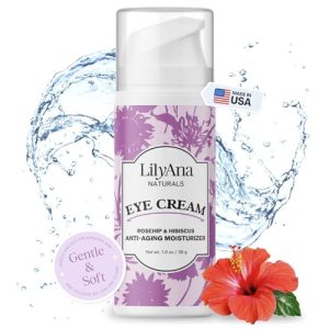 LilyAna Naturals Eye Cream for Dark Circles, Puffiness, and Wrinkles - 1 oz