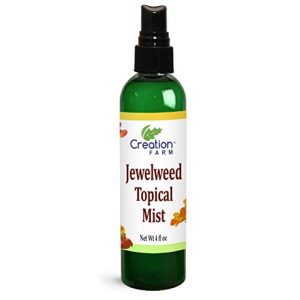 Creation Farm Jewelweed Spray 4 oz - Relief for Poison Ivy, Bug Bites, Rashes