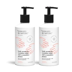 Evolved By Nature Unscented Body Wash, 12oz (2-Pack)
