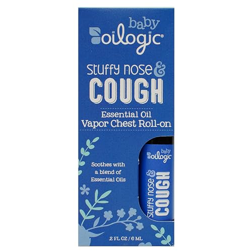Oilogic Stuffy Nose & Cough Roll-On for Babies (6 mL)